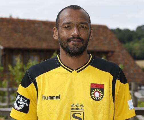 David Yelldell (SG) . Fototermin SG Sonnenhof Grossaspach 2016-2017 . Großaspach, GER, 15.07.2016 ,Fussball 3. Liga 2016 2017.