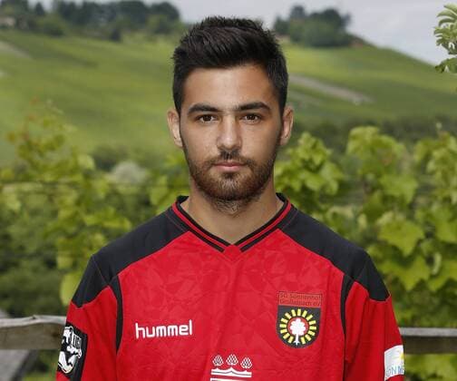 Panagiotis Ballas (SG) . Fototermin SG Sonnenhof Grossaspach 2016-2017 . Großaspach, GER, 15.07.2016 ,Fussball 3. Liga 2016 2017.