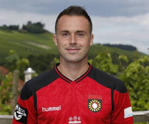 Pascal Breier 8SG) . Fototermin SG Sonnenhof Grossaspach 2016-2017 . Großaspach, GER, 15.07.2016 ,Fussball 3. Liga 2016 2017.