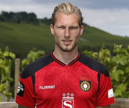 Kai Gehring (SG) . Fototermin SG Sonnenhof Grossaspach 2016-2017 . Großaspach, GER, 15.07.2016 ,Fussball 3. Liga 2016 2017.