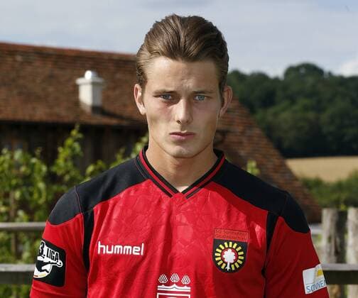 Robin Binder (SG) . Fototermin SG Sonnenhof Grossaspach 2016-2017 . Großaspach, GER, 15.07.2016 ,Fussball 3. Liga 2016 2017.
