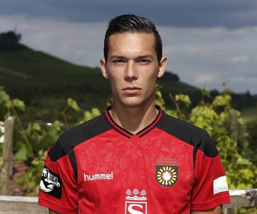 Jeremias Lorch (SG) . Fototermin SG Sonnenhof Grossaspach 2016-2017 . Großaspach, GER, 15.07.2016 ,Fussball 3. Liga 2016 2017.