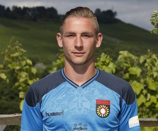 Kevin Broll (SG) . Fototermin SG Sonnenhof Grossaspach 2016-2017 . Großaspach, GER, 15.07.2016 ,Fussball 3. Liga 2016 2017.