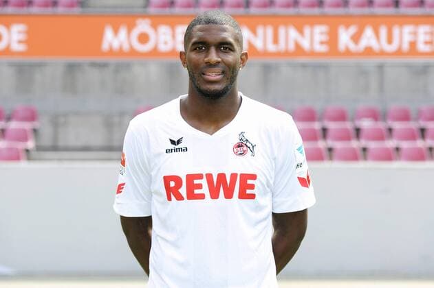 Porträt: Fußball, GER, 1.BL Bundesliga, Porträttermin 2016 2017, 1.FC Köln: Anthony Modeste (FC Köln). Einzelbild, Portrait, Porträt.