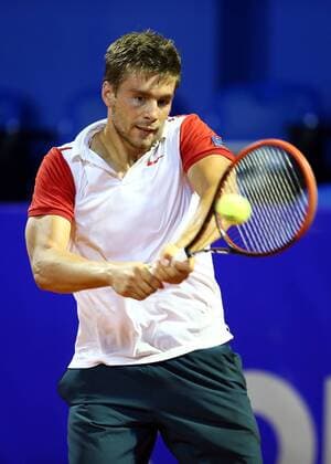 Konzum Croatia Open - Umag, Croatia 18.07.2016., Umag,Croatia - 27. Konzum Croatia Open Umag, 1st round, Nikola Mektic (CRO) - Leonardo Mayer (ARG).  SlavkoxMidzor PIXSELL