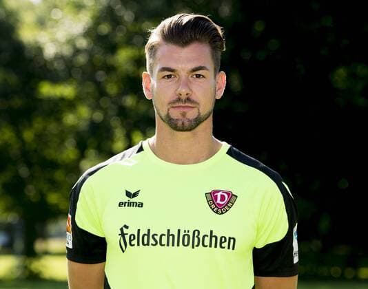 Fußball, 2. Liga, Saison 2016 2017, SG Dynamo Dresden, Porträttermin, Dienstag (19.07.2016). Torwart Patrick Wiegers. RM001