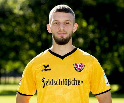 Fußball, 2. Liga, Saison 2016 2017, SG Dynamo Dresden, Porträttermin, Dienstag (19.07.2016). Fatlum Elezi. RM001