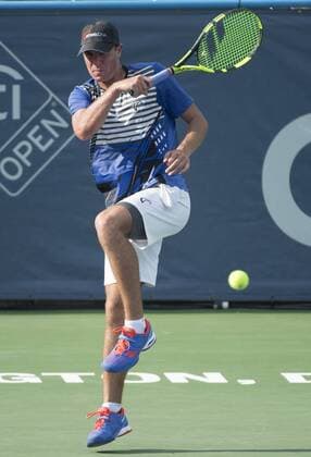 July 19,2016: Ernesto Escobedo (USA) loses to Donald Young (USA) 6-3, 3-6, at the Citi Open being played at Rock Creek Park Tennis Center in Washington, DC, . Ã‚Â© Tennisclix TENNIS 2016: Citi Open July 16 - ZUMAc04_