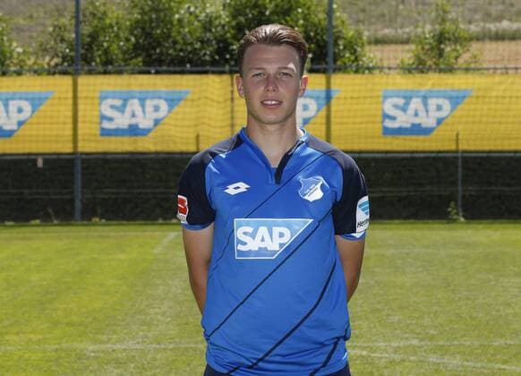 Dennis Geiger (1899) . Fototermin 1899 Hoffenheim 2016-2017 . Sinsheim, GER, 19.07.2016 , Fussball 1. Bundesliga 2016 2017.