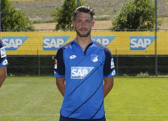 Mark Uth (1899) . Fototermin 1899 Hoffenheim 2016-2017 . Sinsheim, GER, 19.07.2016 , Fussball 1. Bundesliga 2016 2017.
