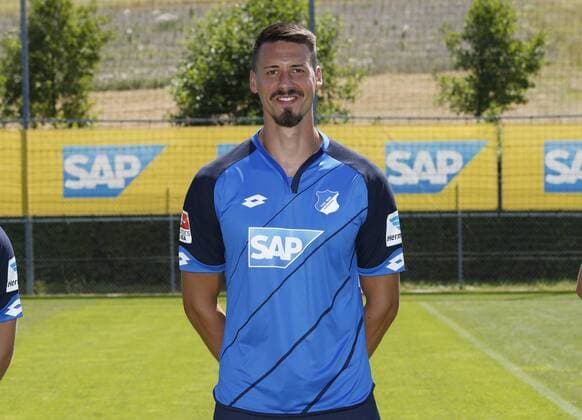 Sandro Wagner (1899) . Fototermin 1899 Hoffenheim 2016-2017 . Sinsheim, GER, 19.07.2016 , Fussball 1. Bundesliga 2016 2017.