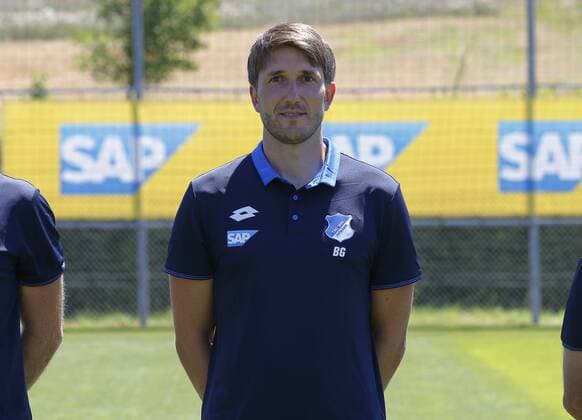 Co-Trainer Analyse Benjamin Glück (1899) . Fototermin 1899 Hoffenheim 2016-2017 . Sinsheim, GER, 19.07.2016 , Fussball 1. Bundesliga 2016 2017.