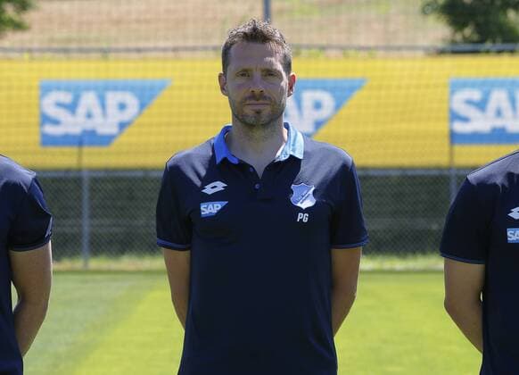 Physiotherpeut Peter Geigle (1899) . Fototermin 1899 Hoffenheim 2016-2017 . Sinsheim, GER, 19.07.2016 , Fussball 1. Bundesliga 2016 2017.