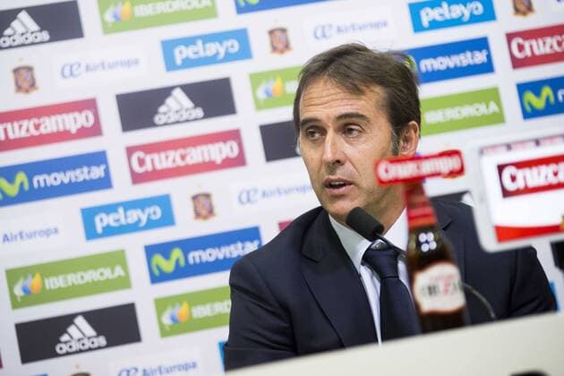 Basque coach Julen Lopetegui is presented as new coach of the Spanish Team at Ciudad del Futbol in Las Rozas, Madrid. Spain. 21 July. 2016.  (72375118)