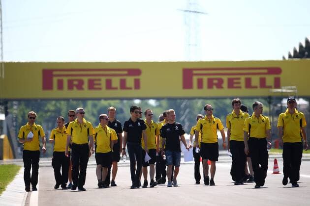 Formel 1, GP von Ungarn, Training Hungarian Grand Prix, Hungaroring, Budapest 21 - 24 July 2016 21.07.2016 - Kevin Magnussen (DEN) Renault F1 Team RS16 
