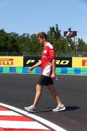 Formel 1, GP von Ungarn, Training Hungarian Grand Prix, Hungaroring, Budapest 21 - 24 July 2016 21.07.2016 - Sebastian Vettel (GER) Scuderia Ferrari SF16-H 