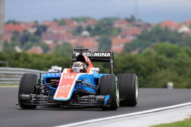 Hungarian Grand Prix, Hungaroring, Budapest 21 - 24 July 2016 22.07.2016 - Free Practice 1, Pascal Wehrlein (GER) Manor Racing MRT05 