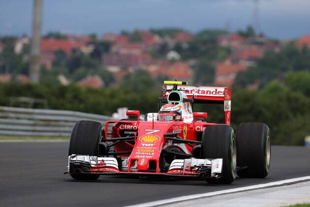 Hungarian Grand Prix, Hungaroring, Budapest 21 - 24 July 2016 22.07.2016 - Free Practice 1, Kimi Raikkonen (FIN) Scuderia Ferrari SF16-H 