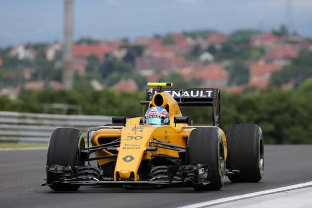 Hungarian Grand Prix, Hungaroring, Budapest 21 - 24 July 2016 22.07.2016 - Free Practice 1, Jolyon Palmer (GBR) Renault F1 Team RS16 