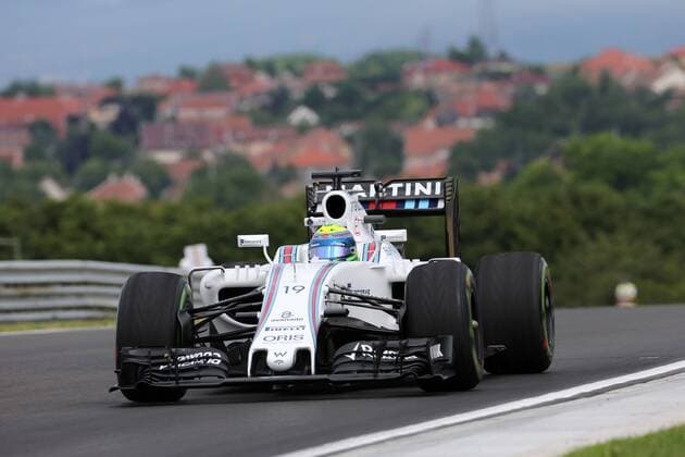 Hungarian Grand Prix, Hungaroring, Budapest 21 - 24 July 2016 22.07.2016 - Free Practice 1, Felipe Massa (BRA) Williams FW38 