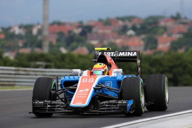 Hungarian Grand Prix, Hungaroring, Budapest 21 - 24 July 2016 22.07.2016 - Free Practice 1, Rio Haryanto (IDN) Manor Racing MRT05 