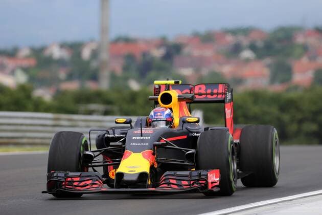 Hungarian Grand Prix, Hungaroring, Budapest 21 - 24 July 2016 22.07.2016 - Free Practice 1, Max Verstappen (NED) Red Bull Racing RB12 