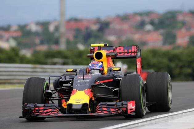Hungarian Grand Prix, Hungaroring, Budapest 21 - 24 July 2016 22.07.2016 - Free Practice 1, Max Verstappen (NED) Red Bull Racing RB12 