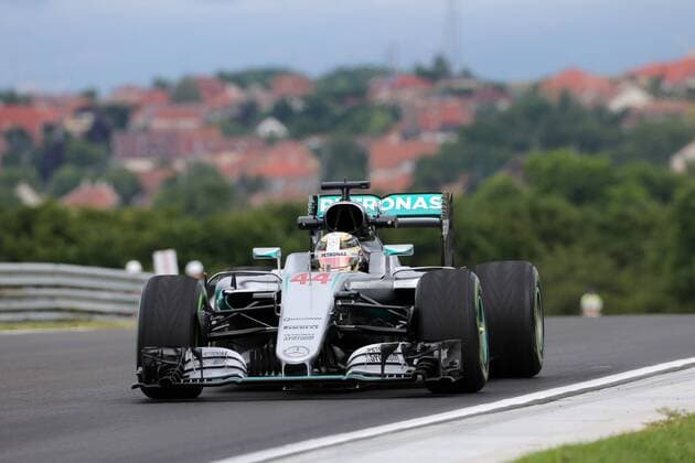 Hungarian Grand Prix, Hungaroring, Budapest 21 - 24 July 2016 22.07.2016 - Free Practice 1, Lewis Hamilton (GBR) Mercedes AMG F1 W07 Hybrid 