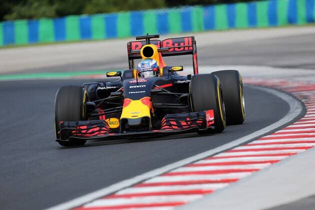 Hungarian Grand Prix, Hungaroring, Budapest 21 - 24 July 2016 22.07.2016 - Free Practice 1, Daniel Ricciardo (AUS) Red Bull Racing RB12 