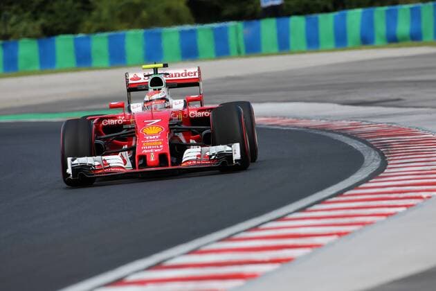 Hungarian Grand Prix, Hungaroring, Budapest 21 - 24 July 2016 22.07.2016 - Free Practice 1, Kimi Raikkonen (FIN) Scuderia Ferrari SF16-H 