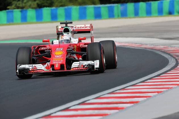 Hungarian Grand Prix, Hungaroring, Budapest 21 - 24 July 2016 22.07.2016 - Free Practice 1, Sebastian Vettel (GER) Scuderia Ferrari SF16-H 