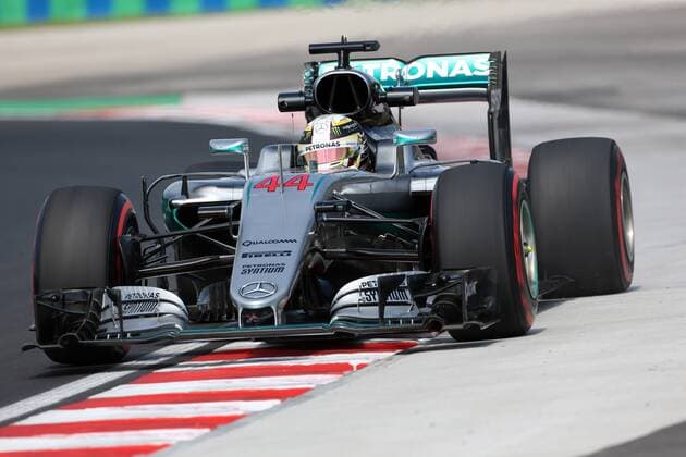 Hungarian Grand Prix, Hungaroring, Budapest 21 - 24 July 2016 22.07.2016 - Free Practice 1, Lewis Hamilton (GBR) Mercedes AMG F1 W07 Hybrid 