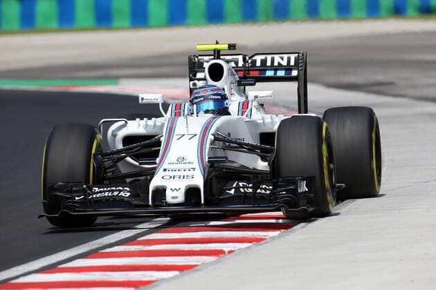 Hungarian Grand Prix, Hungaroring, Budapest 21 - 24 July 2016 22.07.2016 - Free Practice 1, Valtteri Bottas (FIN) Williams FW38 