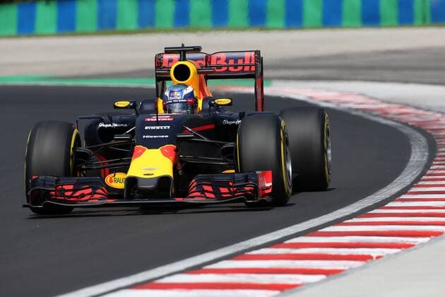 Hungarian Grand Prix, Hungaroring, Budapest 21 - 24 July 2016 22.07.2016 - Free Practice 1, Daniel Ricciardo (AUS) Red Bull Racing RB12 