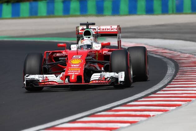 Hungarian Grand Prix, Hungaroring, Budapest 21 - 24 July 2016 22.07.2016 - Free Practice 1, Sebastian Vettel (GER) Scuderia Ferrari SF16-H 
