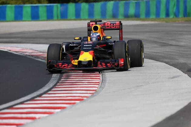 Hungarian Grand Prix, Hungaroring, Budapest 21 - 24 July 2016 22.07.2016 - Free Practice 1, Daniel Ricciardo (AUS) Red Bull Racing RB12 