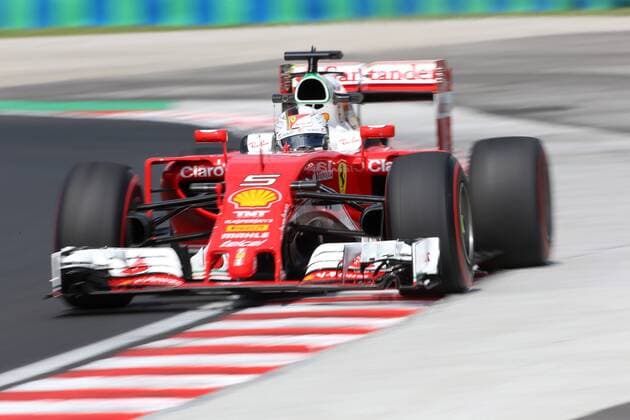 Hungarian Grand Prix, Hungaroring, Budapest 21 - 24 July 2016 22.07.2016 - Free Practice 1, Sebastian Vettel (GER) Scuderia Ferrari SF16-H 