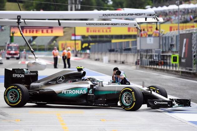 Motorsports: FIA Formula One World Championship WM Weltmeisterschaft 2016, Grand Prix of Hungary, 6 Nico Rosberg (GER, Mercedes AMG Petronas Formula One Team), xHOCHxZWEIx