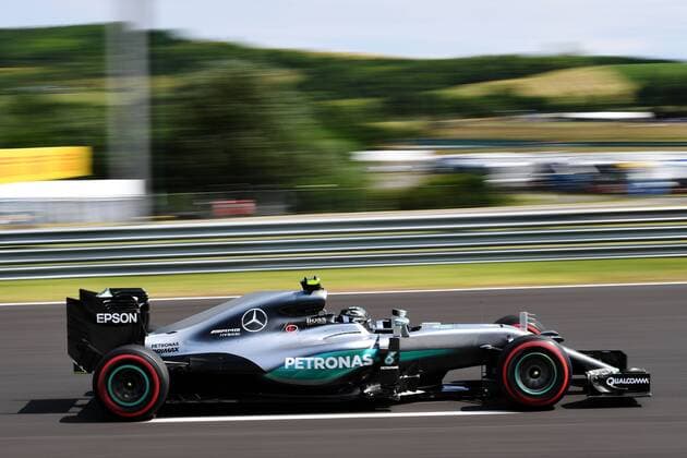 Motorsports: FIA Formula One World Championship WM Weltmeisterschaft 2016, Grand Prix of Hungary, 6 Nico Rosberg (GER, Mercedes AMG Petronas Formula One Team), xHOCHxZWEIx