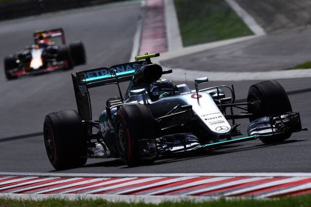 Motorsports: FIA Formula One World Championship WM Weltmeisterschaft 2016, Grand Prix of Hungary, 6 Nico Rosberg (GER, Mercedes AMG Petronas Formula One Team), xHOCHxZWEIx