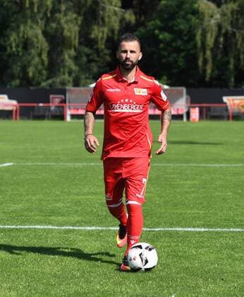 Fussball, Herren, Saison 2016 17, 2. Bundesliga, 1. FC Union Berlin, Offizieller Fototermin, Benjamin Köhler (1. FC Union), 22.07. 2016,