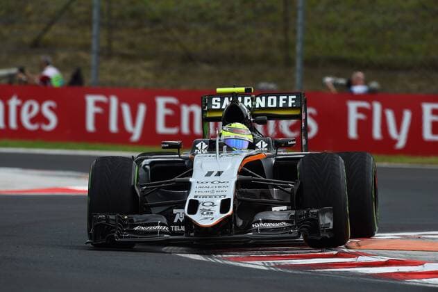 Sergio Perez, Sahara Force India F1, formula 1 GP, Ungarn in Budapest, 22.07.2016 Photo:mspb Jerry Andre Sergio Perez, formula 1 GP, Ungarn
