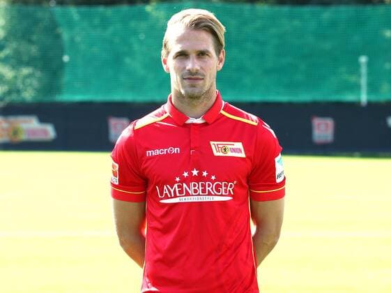 Soeren Sören Brandy (09) Einzelbild Quer Fußball Fussball GER 2.BL Porträttermin 2016 2017 1. FC Union Berlin 22.07.2016