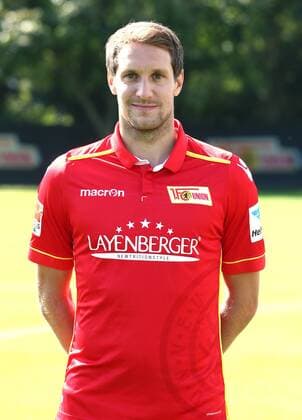 Stephan Fuerstner Fürstner (8) Einzelbild Hoch Fußball Fussball GER 2.BL Porträttermin 2016 2017 1. FC Union Berlin 22.07.2016