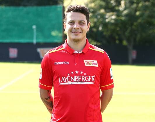Philipp Hosiner (16) Einzelbild Quer Fußball Fussball GER 2.BL Porträttermin 2016 2017 1. FC Union Berlin 22.07.2016