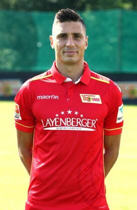 Damir Kreilach (19) Einzelbild Hoch Fußball Fussball GER 2.BL Porträttermin 2016 2017 1. FC Union Berlin 22.07.2016