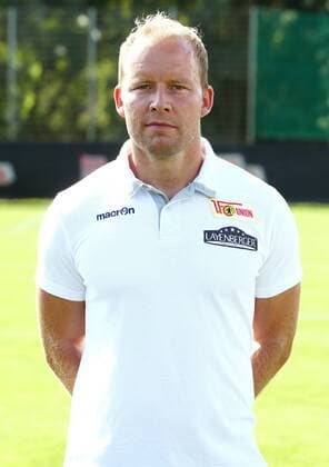 Henrik Pedersen (Co-Trainer) Einzelbild Hoch Fußball Fussball GER 2.BL Porträttermin 2016 2017 1. FC Union Berlin 22.07.2016
