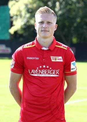 Kristian Pedersen (6) Einzelbild Hoch Fußball Fussball GER 2.BL Porträttermin 2016 2017 1. FC Union Berlin 22.07.2016