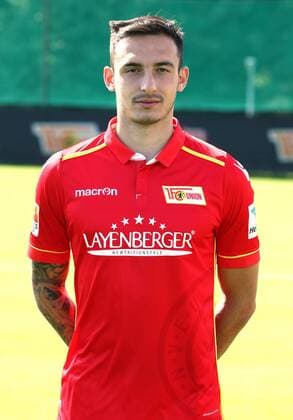 Roberto Puncec (4) Einzelbild Hoch Fußball Fussball GER 2.BL Porträttermin 2016 2017 1. FC Union Berlin 22.07.2016