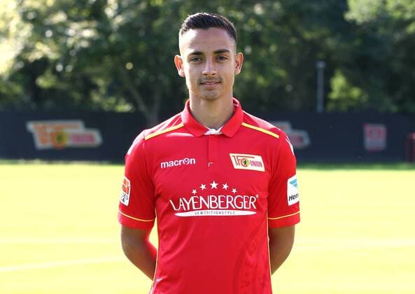Kenny Prince Redondo (18) Einzelbild Quer Fußball Fussball GER 2.BL Porträttermin 2016 2017 1. FC Union Berlin 22.07.2016